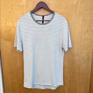 Lululemon Striped Gray T-Shirt